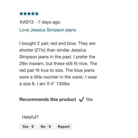 JESSICA SIMPSON Jeans    - Picture 11 of 13